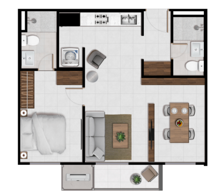 Apartamento tipo A